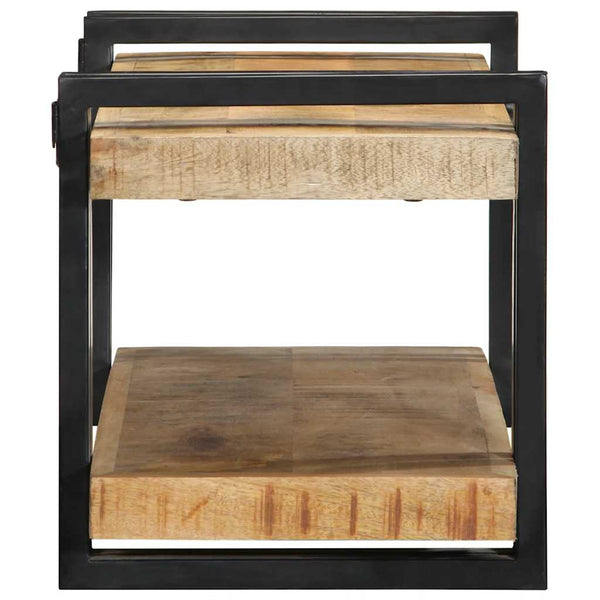 Wandregal Mango Massivholz 70x33x35 cm