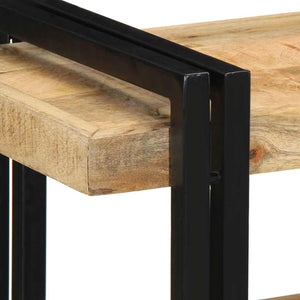 Wandregal Mango Massivholz 70x33x35 cm