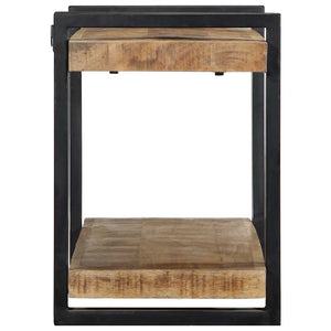 Wandregal Mango Massivholz 90 cm
