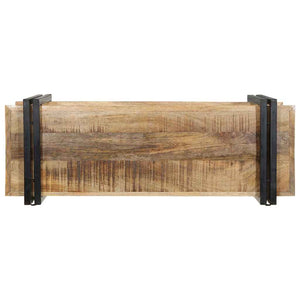 Wandregal Mango Massivholz 90 cm