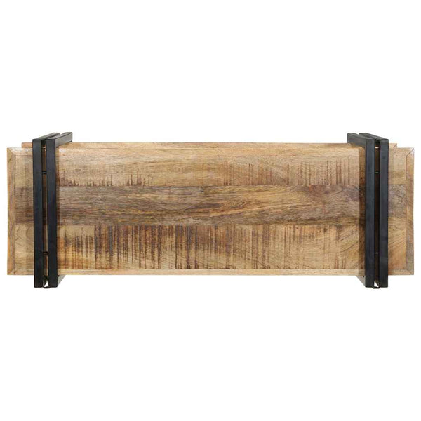 Wandregal Mango Massivholz 90 cm