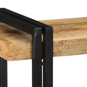 Wandregal Mango Massivholz 90 cm