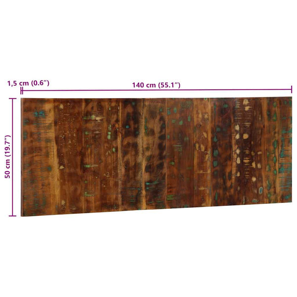 Mehrfarbiges Kopfteil 140 cm Altholz