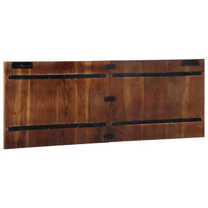 Mehrfarbiges Kopfteil 140 cm Altholz
