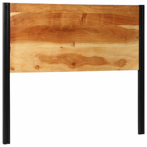 Kopfteil 120 cm Akazie Massivholz & Eisen