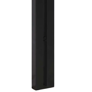 Kopfteil 140 cm Akazie Massivholz & Eisen