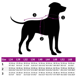 vidaXL Dog Coat with Harness Waterproof Reflective Purple L48
