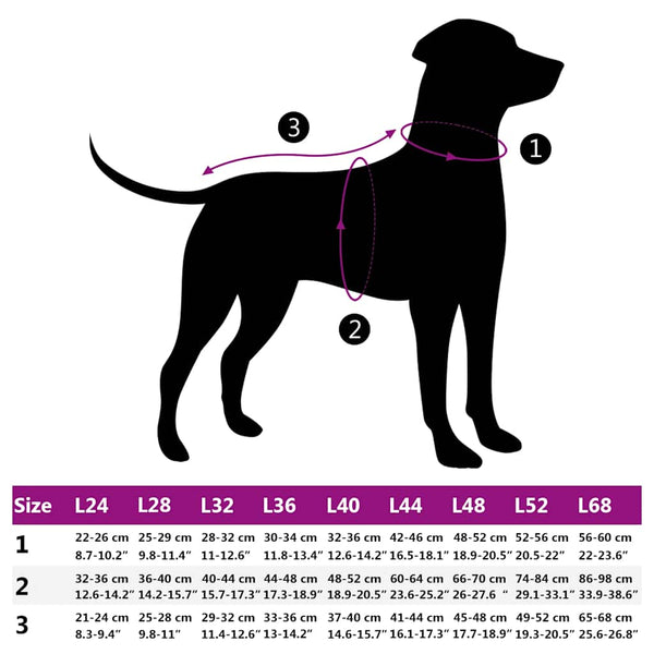 vidaXL Dog Coat with Harness Waterproof Reflective Red L40