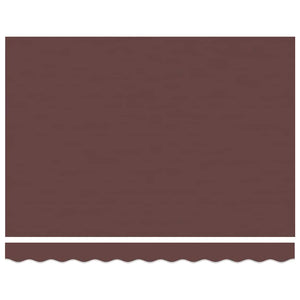 vidaXL Automatic Awning with LEDs Brown 300x250 cm