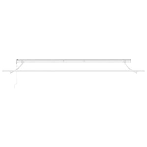 vidaXL Awning Automatic Anthracite & White 450x300 cm