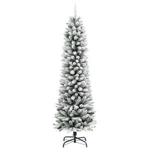 Schlanker, beschneiter künstlicher Weihnachtsbaum, 120cm