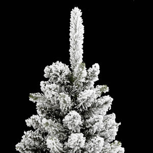 Schlanker, beschneiter künstlicher Weihnachtsbaum, 120cm