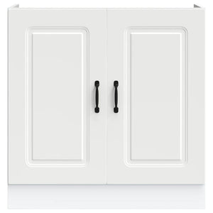 vidaXL Kalmar Sink Cabinet White 80x46x81.5 cm Engineered Wood
