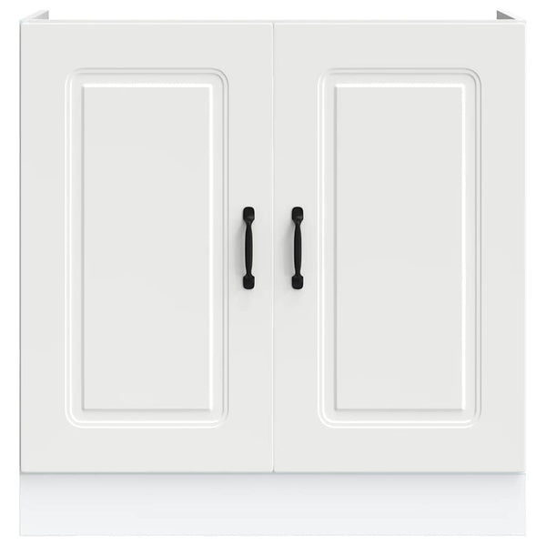 vidaXL Kalmar Sink Cabinet White 80x46x81.5 cm Engineered Wood