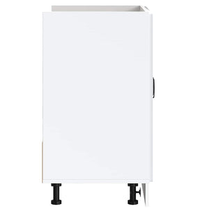 vidaXL Kalmar Sink Cabinet White 80x46x81.5 cm Engineered Wood