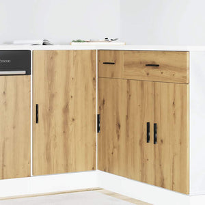vidaXL Lyon Base Cabinet Artisan Oak Engineered Wood