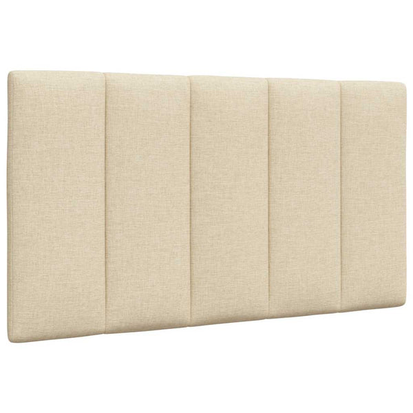 vidaXL Bed Frame without Mattress "Hanko" Cream 80x200 cm Fabric