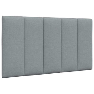 vidaXL "Hanko" Bed Frame without Mattress Light Grey 90x190 cm Fabric