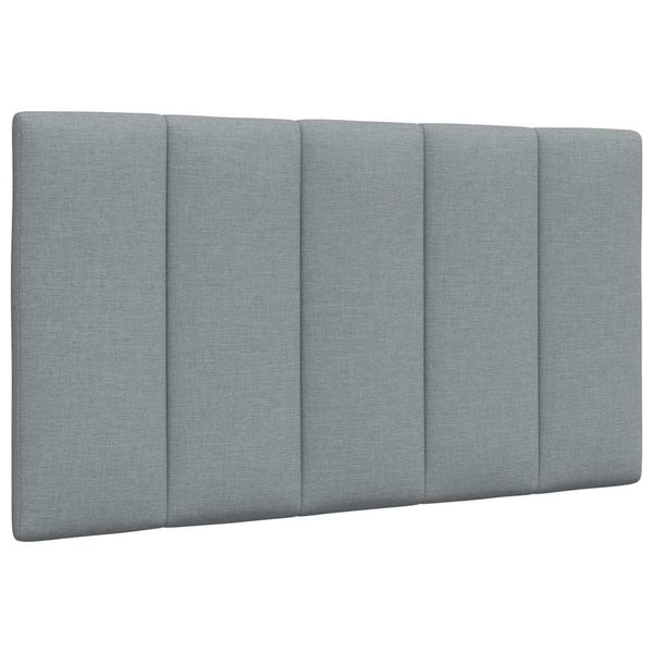 vidaXL "Hanko" Bed Frame without Mattress Light Grey 90x190 cm Fabric
