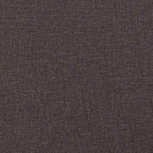 vidaXL Bed Frame without Mattress "Hanko" Dark Brown 90x200 cm Fabric