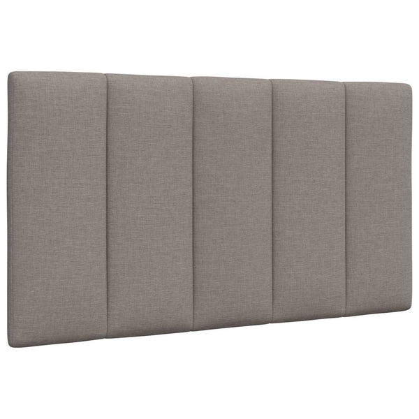 vidaXL "Hanko" Bed Frame without Mattress Taupe 90x200 cm Fabric