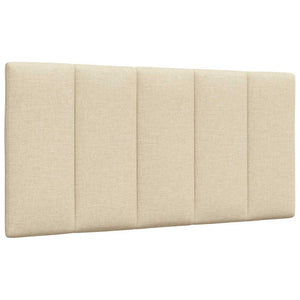 vidaXL "Hanko" Cream Bed Frame without Mattress 100x200 cm Fabric