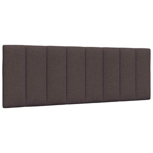 vidaXL Bed Frame without Mattress "Hanko" Dark Brown 120x200 cm Fabric