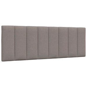 vidaXL "Hanko" Bed Frame without Mattress Taupe 140x200 cm Fabric