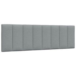 vidaXL Bed Frame without Mattress "Hanko" Light Grey 160x200 cm Fabric