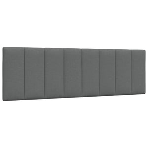 vidaXL Bed Frame without Mattress "Hanko" Dark Grey 160x200 cm Fabric
