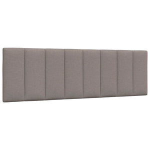 vidaXL Bed Frame without Mattress "Hanko" Taupe 160x200 cm Fabric