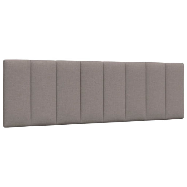 vidaXL Bed Frame without Mattress "Hanko" Taupe 160x200 cm Fabric