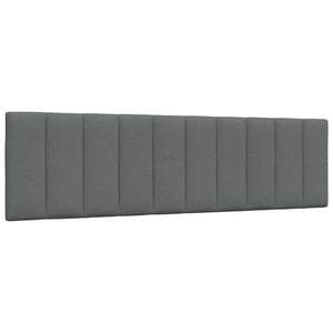 vidaXL Bed Frame without Mattress "Hanko" Dark Grey 180x200 cm Fabric
