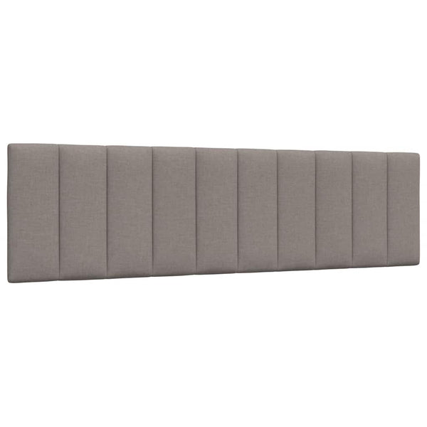 vidaXL "Hanko" Bed Frame without Mattress Taupe 180x200 cm Fabric
