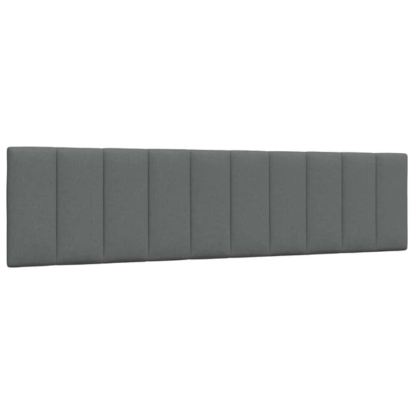 vidaXL "Hanko" Dark Grey 200x200 cm Fabric Bed Frame without Mattress