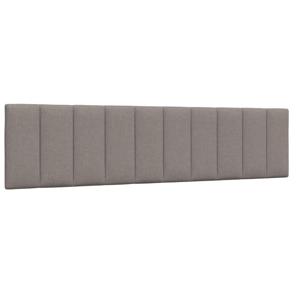 vidaXL Bed Frame without Mattress "Hanko" Taupe 200x200 cm Fabric