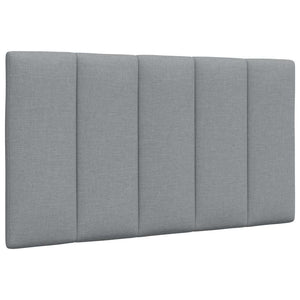 vidaXL Bed with Mattress "Hanko" Light Grey 80x200 cm Fabric