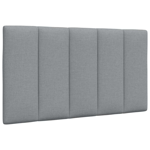 vidaXL Bed with Mattress "Hanko" Light Grey 80x200 cm Fabric