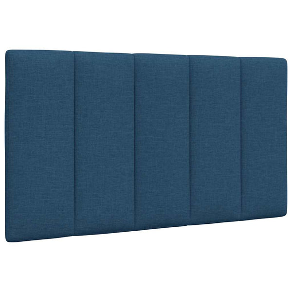 vidaXL Bed with Mattress "Hanko" Blue 80x200 cm Fabric