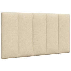 vidaXL "Hanko" Cream Bed with Mattress 90x200 cm Fabric