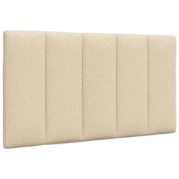 vidaXL "Hanko" Cream Bed with Mattress 90x200 cm Fabric
