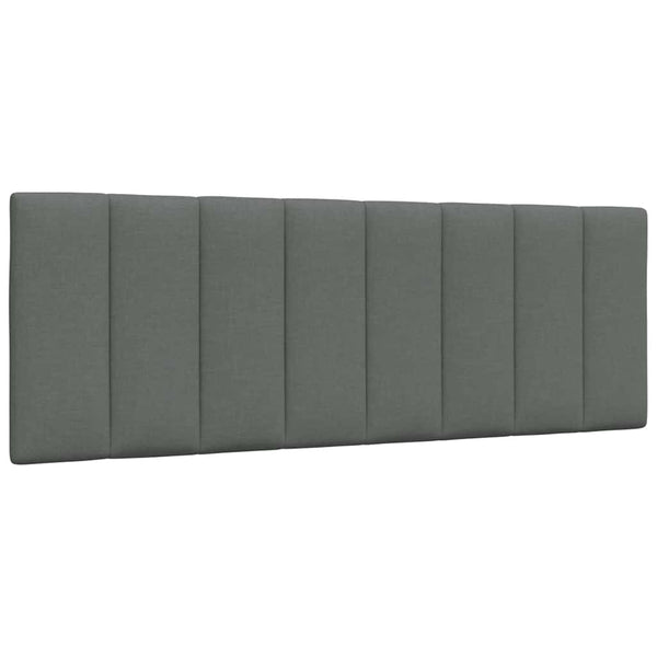 vidaXL Bed with Mattress "Hanko" Dark Gray 120x200 cm Fabric