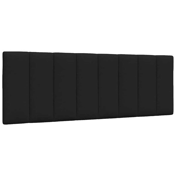 vidaXL Bed with Mattress "Hanko" Black 140x200 cm Fabric