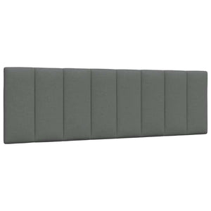 vidaXL Bed with Mattress "Hanko" Dark Grey 160x200 cm Fabric