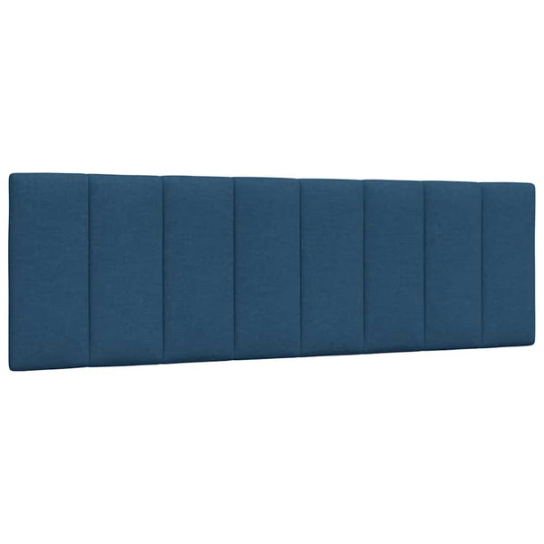 vidaXL Bed with Mattress "Hanko" Blue 160x200 cm Fabric