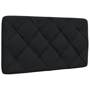 vidaXL LED Bed Frame without Mattress Black 80x200 cm Fabric