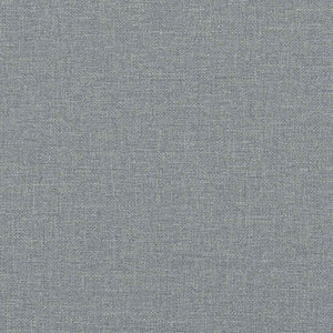 vidaXL LED Bed Frame without Mattress Light Gray 200x200 cm Fabric
