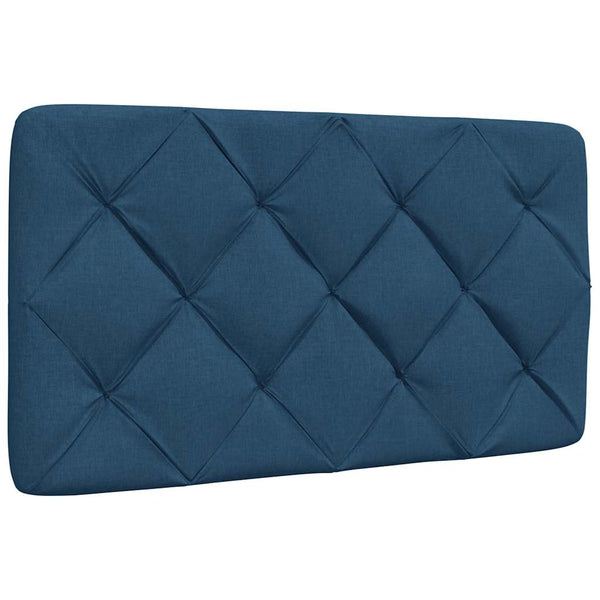 vidaXL Bed with Mattress Blue 80x200 cm Fabric