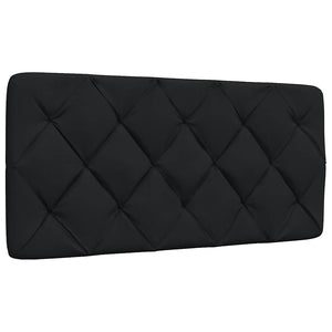 vidaXL Bed with Mattress Black 100x200 cm Fabric