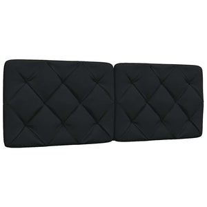 vidaXL Bed with Mattress Black 120x200 cm Fabric